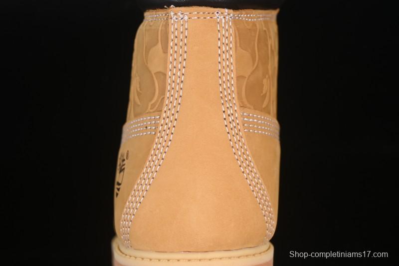 Timberland Bape Undefeated Triple Collaboration Limited Edition Waterproof Boots - TB0A1R7Y231