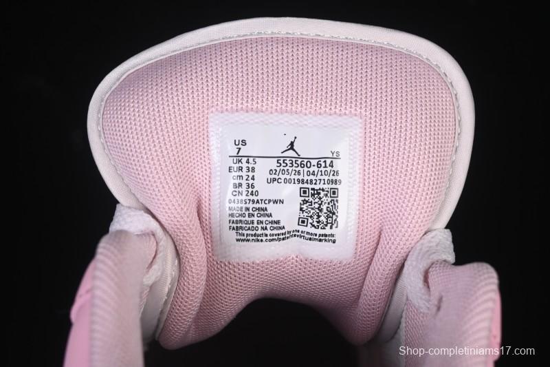 Nike Air Jordan 1 Low AJ1 Pearl Pink Low-top Casual Sneakers - 553560-614