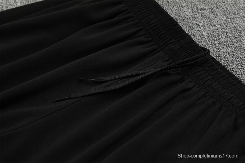 25/26 Feyenoord Red Black Camouflage Half Zipper Jacket+Long Pants