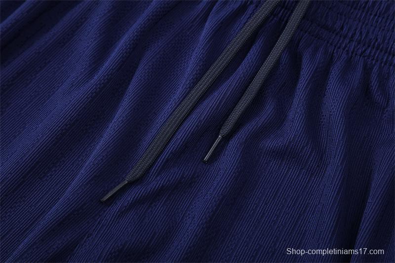 Player Version 25/26 Barcelona Orange T90 Half Zipper Jacket+Long Pants