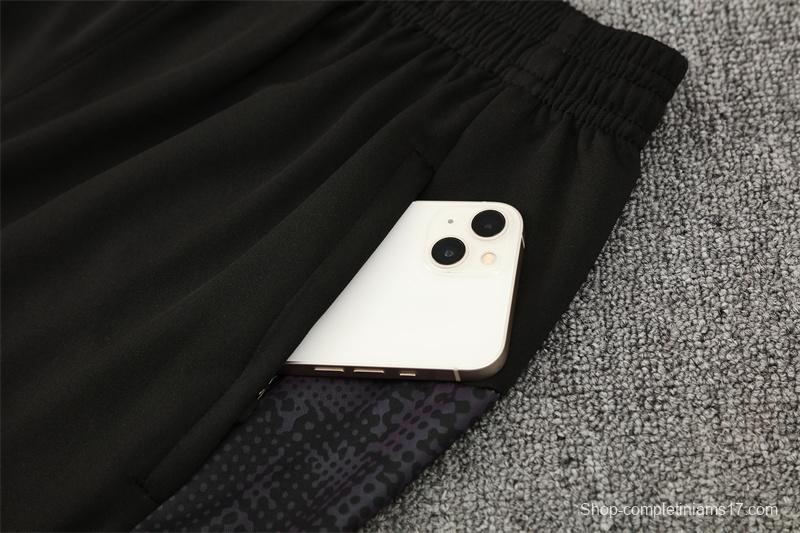 25/26 AC Milan Green Camouflage Half Zipper Jacket+Long Pants