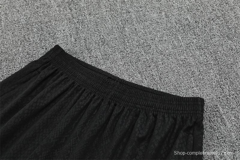 25/26 Barcelona Black Joint Edition with XS Short Sleeve+Soccer Shorts