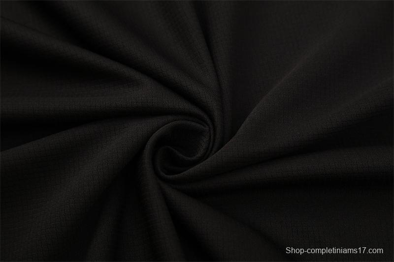 25/26 PSG Black T90 with XS Short Sleeve+Soccer Shorts