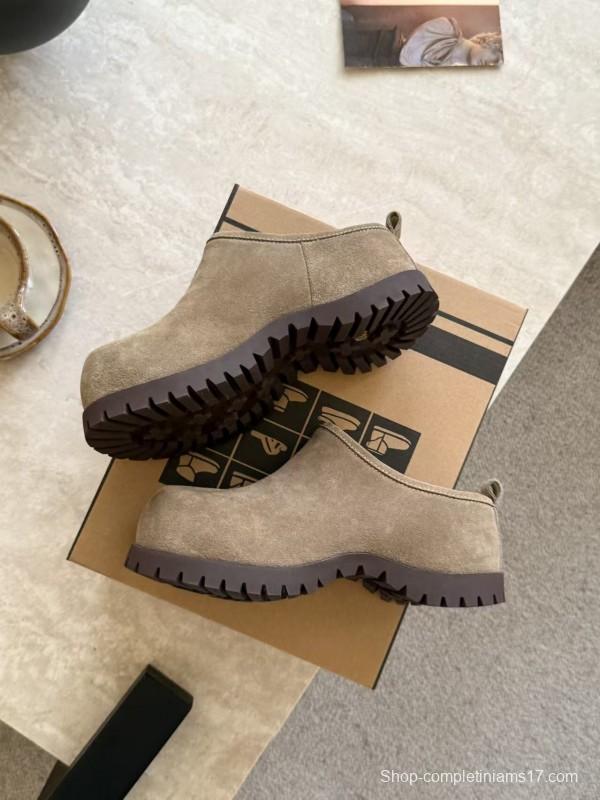 UGG Autumn Winter New Potato Wool Slippers with 5cm Inner Height - KFY00240