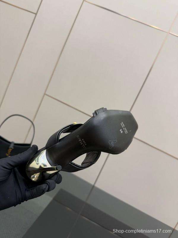 Balmain Metal Heel High Heel Sandals - KFY00320