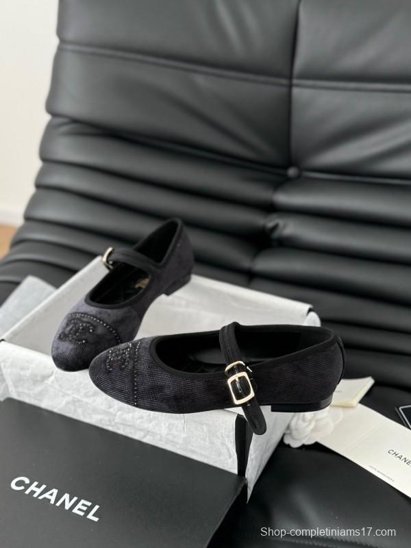 Chanel 2025 SS Runway Mary Jane Flats - LY00300