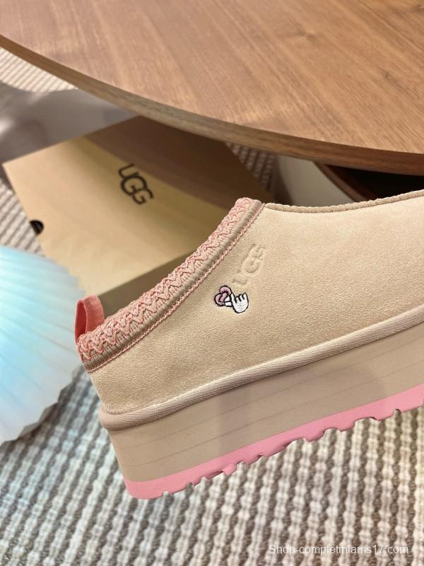 UGG Tazz Platform Wool Slipper Boots - MJ00230