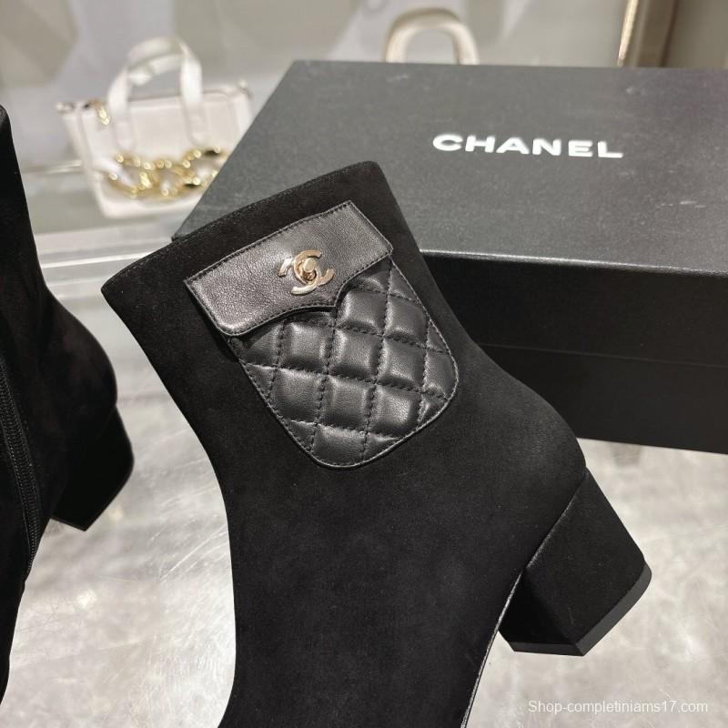 Chanel 2025 SS New Short Boots - LY00360