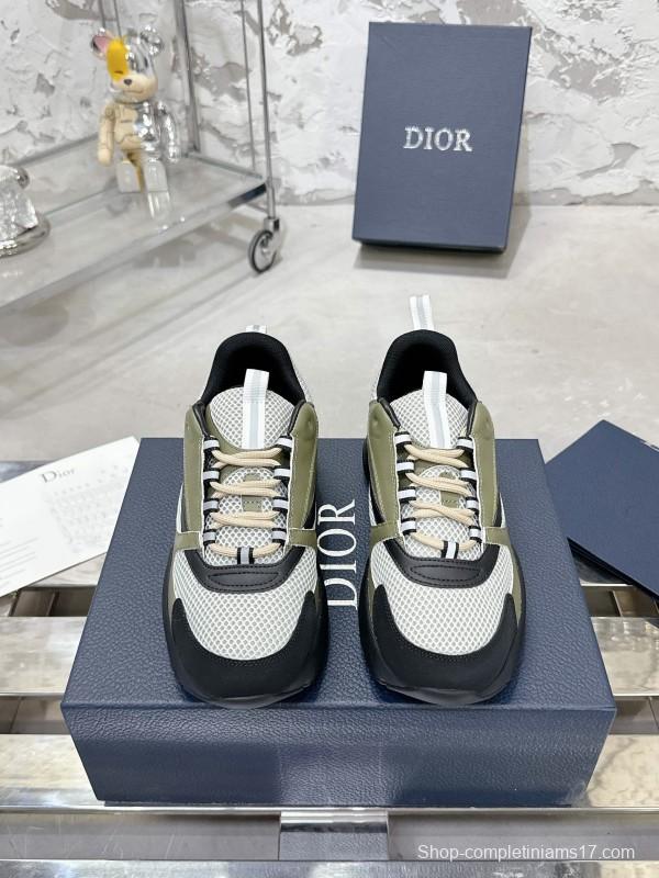 Dior B22 Series Classic Mesh Casual Sneakers Dad Shoes - LY00340