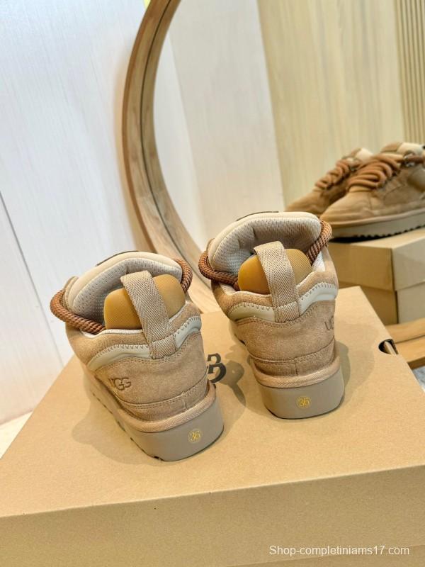 UGG Mel Leisure Shoes 2025 SS Autumn New Wide Strap Dual Color Design - LY00290