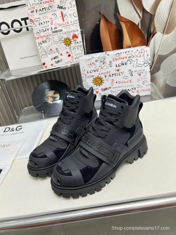 D&G 2025 SS Platform Derby Casual Shoes - AS00390