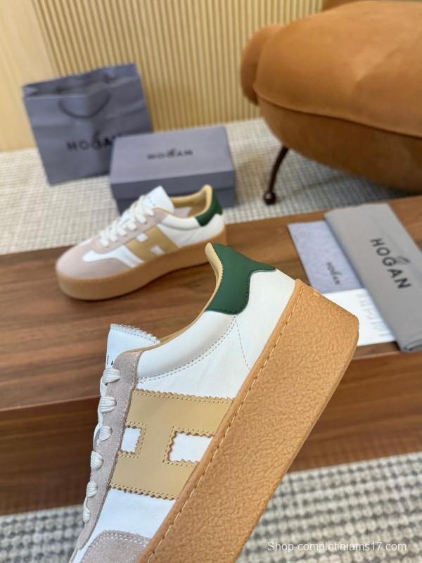 Hogan Platform Series H698 Thick Sole Casual Sneakers - H698