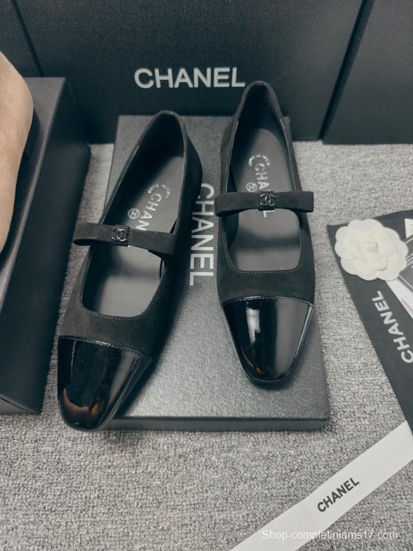 Chanel Classic Slingback Bow Flats - LY00290