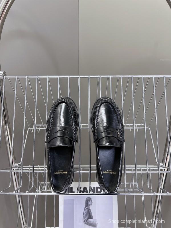 Saint Laurent 2025/SS Classic Loafer Flats - KFY00350