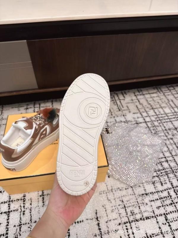 Fendi Match Series Platform Sneakers - KFY00320