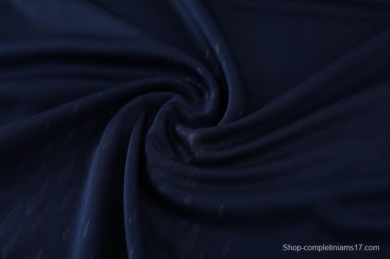 25/26 Ajax Navy Half Zipper Jacket+Long Pants