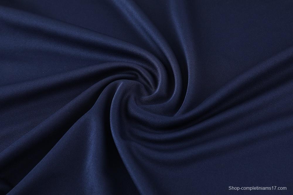 2025 Italy Royal Blue Short Sleeve+Soccer Shorts