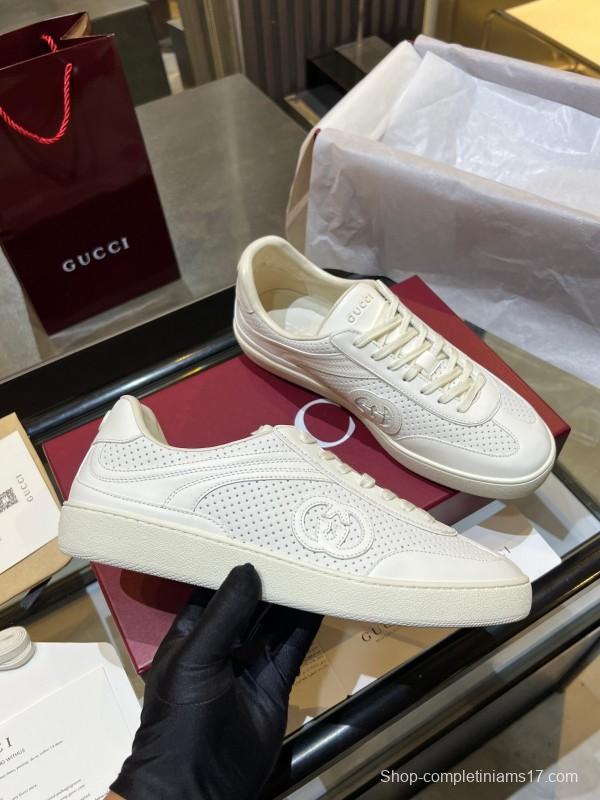 Gucci 2025 SS Couple Edition German Training Shoes Retro Sports Sneakers - AS00280