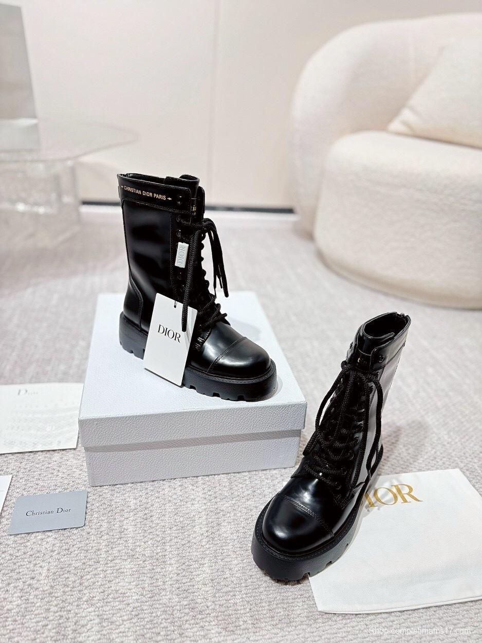 DIOR CHRONO Motorcycle Boots - LY00400