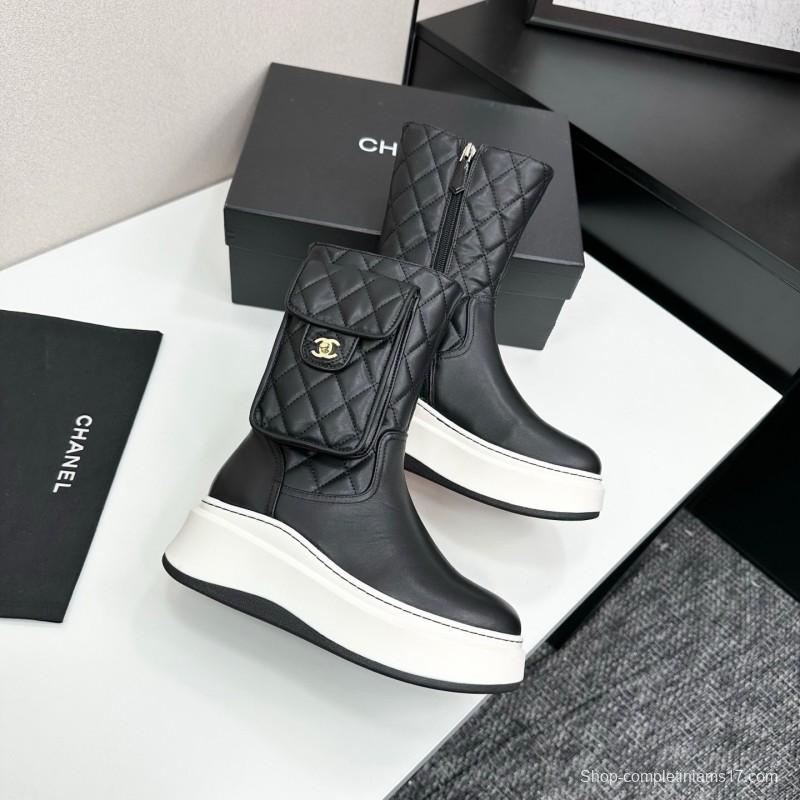 Chanel 2025/SS Short Boots Essential Fall/Winter Item - LY00390