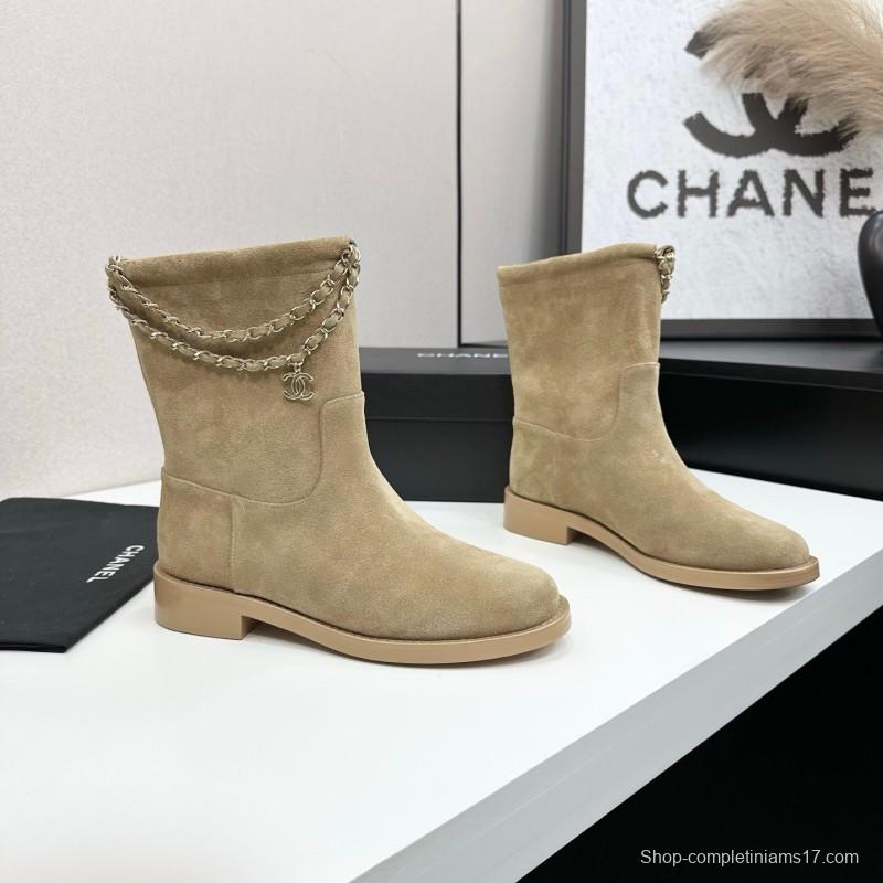 Chanel 2025/SS Short Boots Essential Autumn Winter Item - LY00420
