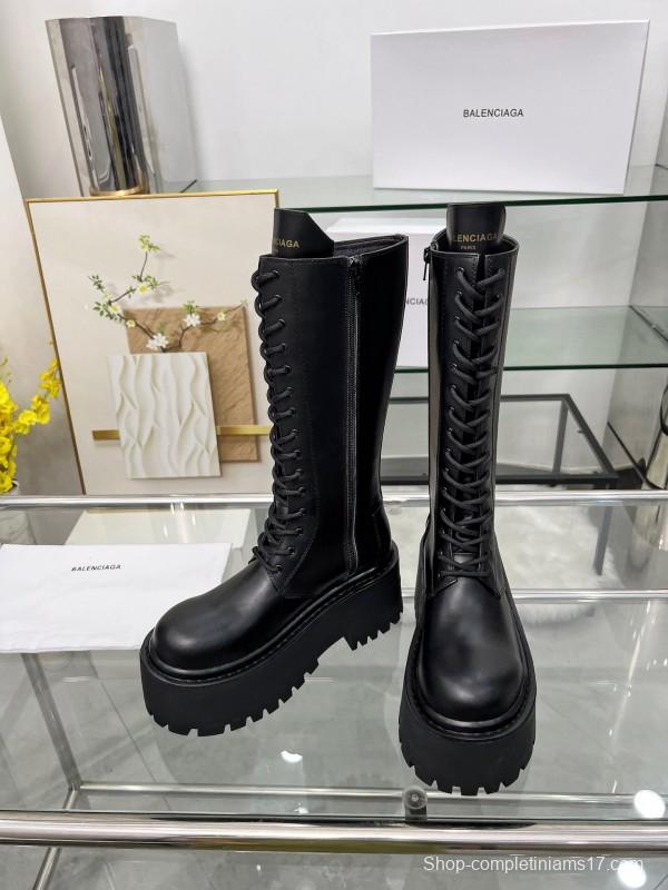 Balenciaga 2025/SS Thick Sole Ankle Boots Heavy Craftsmanship - LY00440