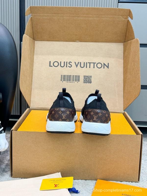 Louis Vuitton Olympia Series Knit Sneakers - AS00291