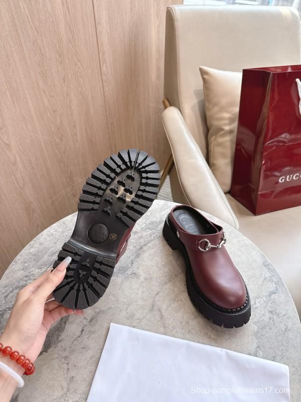 Gucci Women's Mule Shoes with Horsebit Detail - LY00300