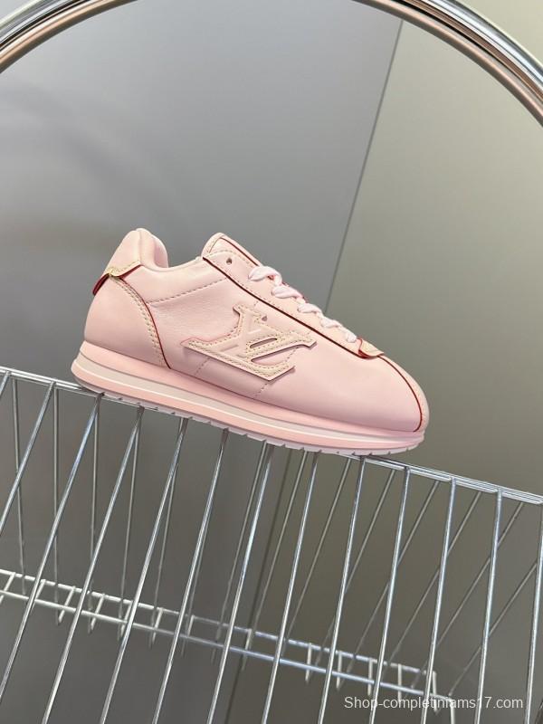 Louis Vuitton 2025 SS Pharrell Williams Collaboration Thick Sole Sneakers Retro Running Shoes - KFY00380