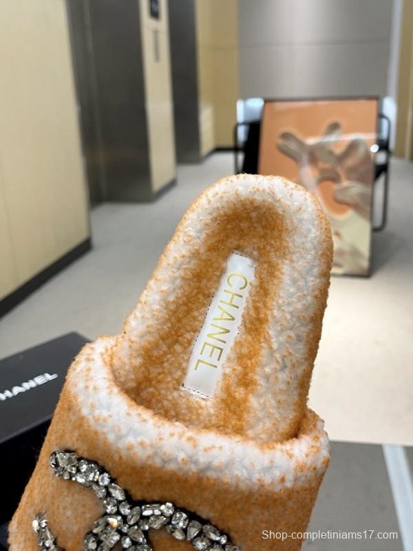 Chanel 2025 SS New Wool Slippers Soft Wool - LY00280