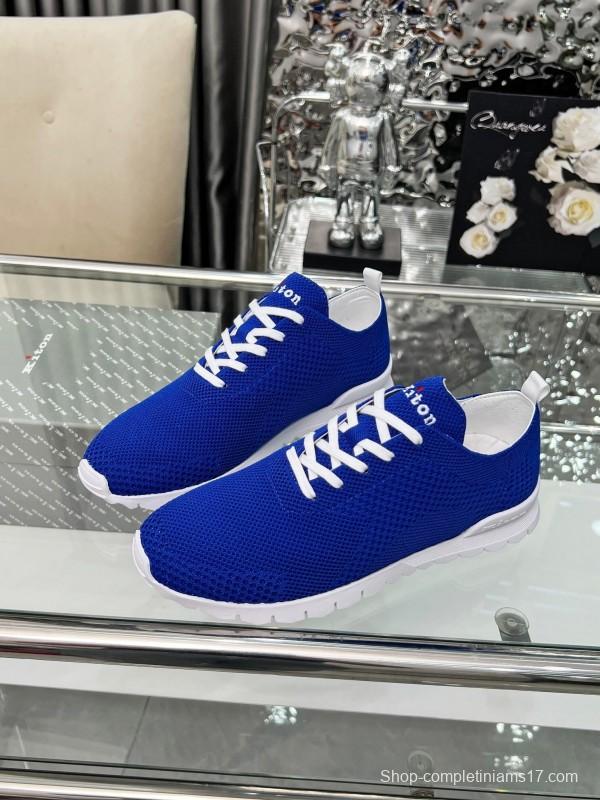 Kiton Four Seasons Classic Casual Knit Shoes - KFY00300