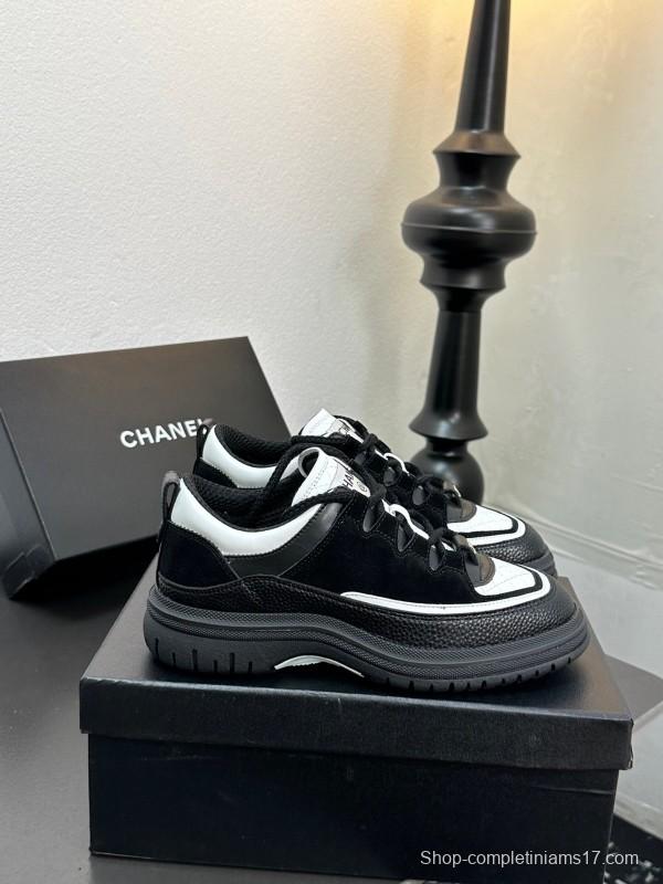 Chanel Spring/Summer 2025 Runway Thick Sole Sneakers - LY00320
