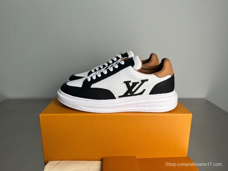 Lv Beverly Hills Low-Top Fashion Sneakers Men's Shoes - YC
