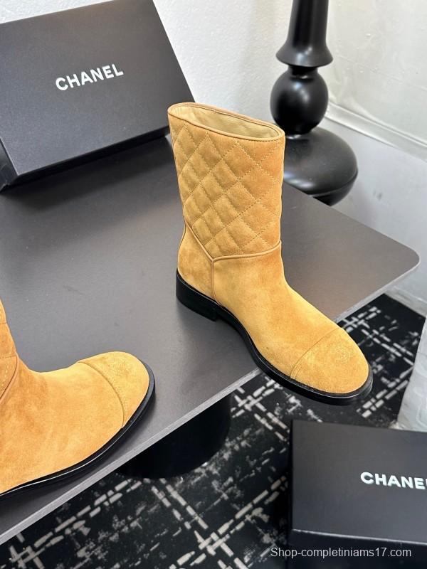 Chanel 2025 SS Short Boots Essential Fall Winter Item - LY00420