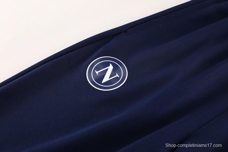 25/26 Napoli Blue/Black Full Zipper Jacket+Long Pants