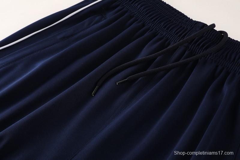 25/26  Adidas Royal Blue/Sky Blue Full zipper Jacket Tracksuit+ long pants