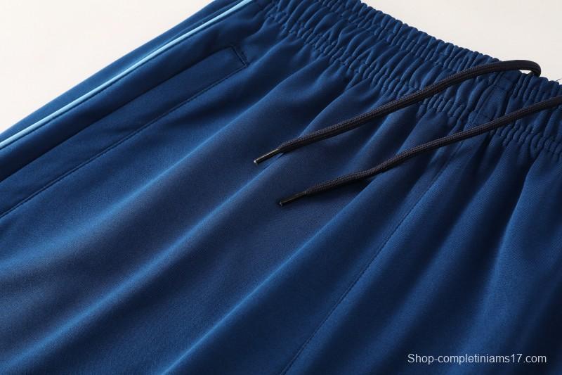 25/26  Adidas Navy Blue Full zipper Jacket Tracksuit+ long pants