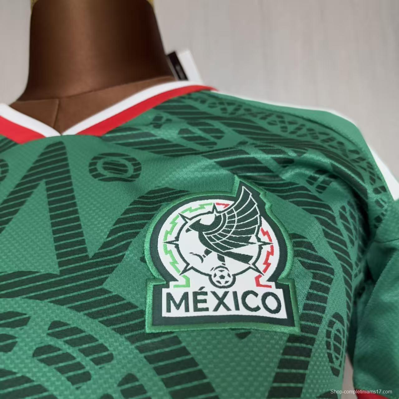 2026 Women Mexico Home Jersey