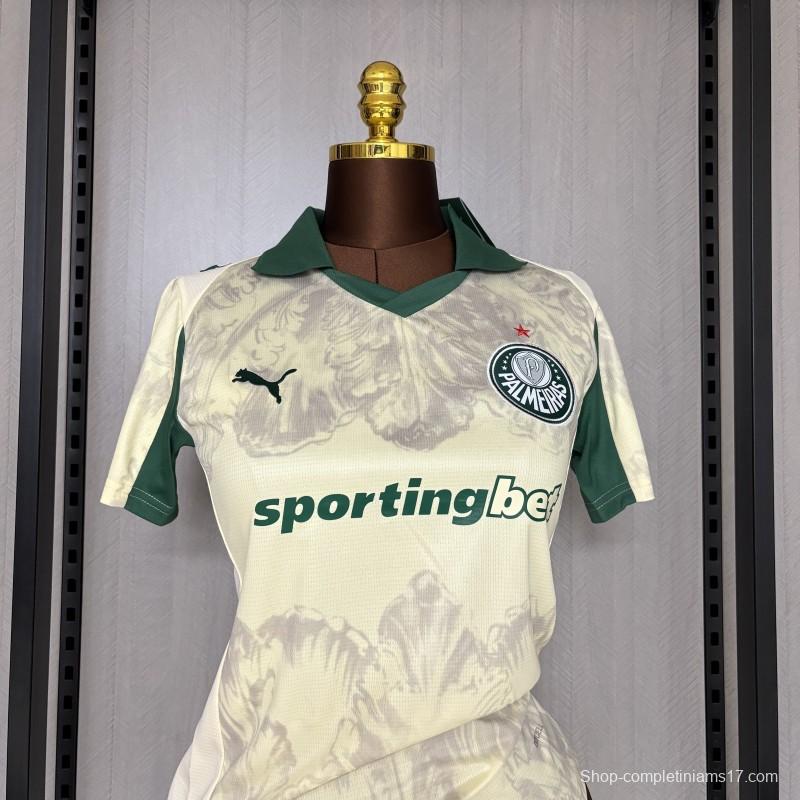 25/26 Women Palmeiras Beige Jersey