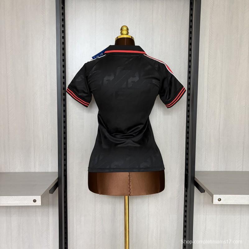 25/26 Women Flamenco Retro Black Jersey