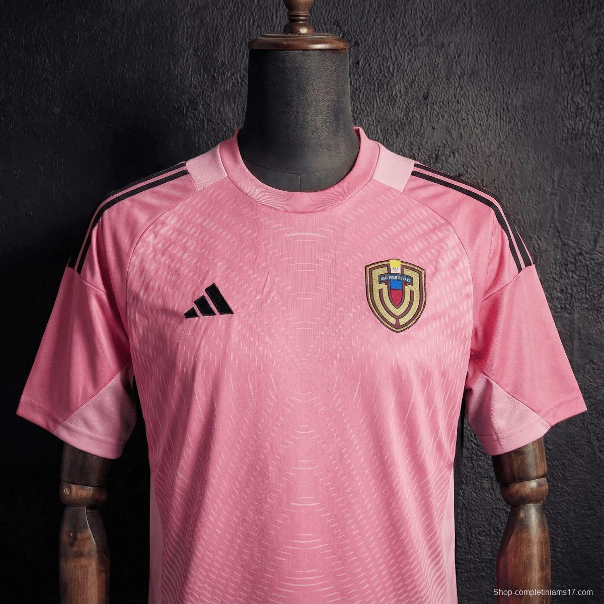 25/26 Venezuela Goalkeeper Pink Jersey