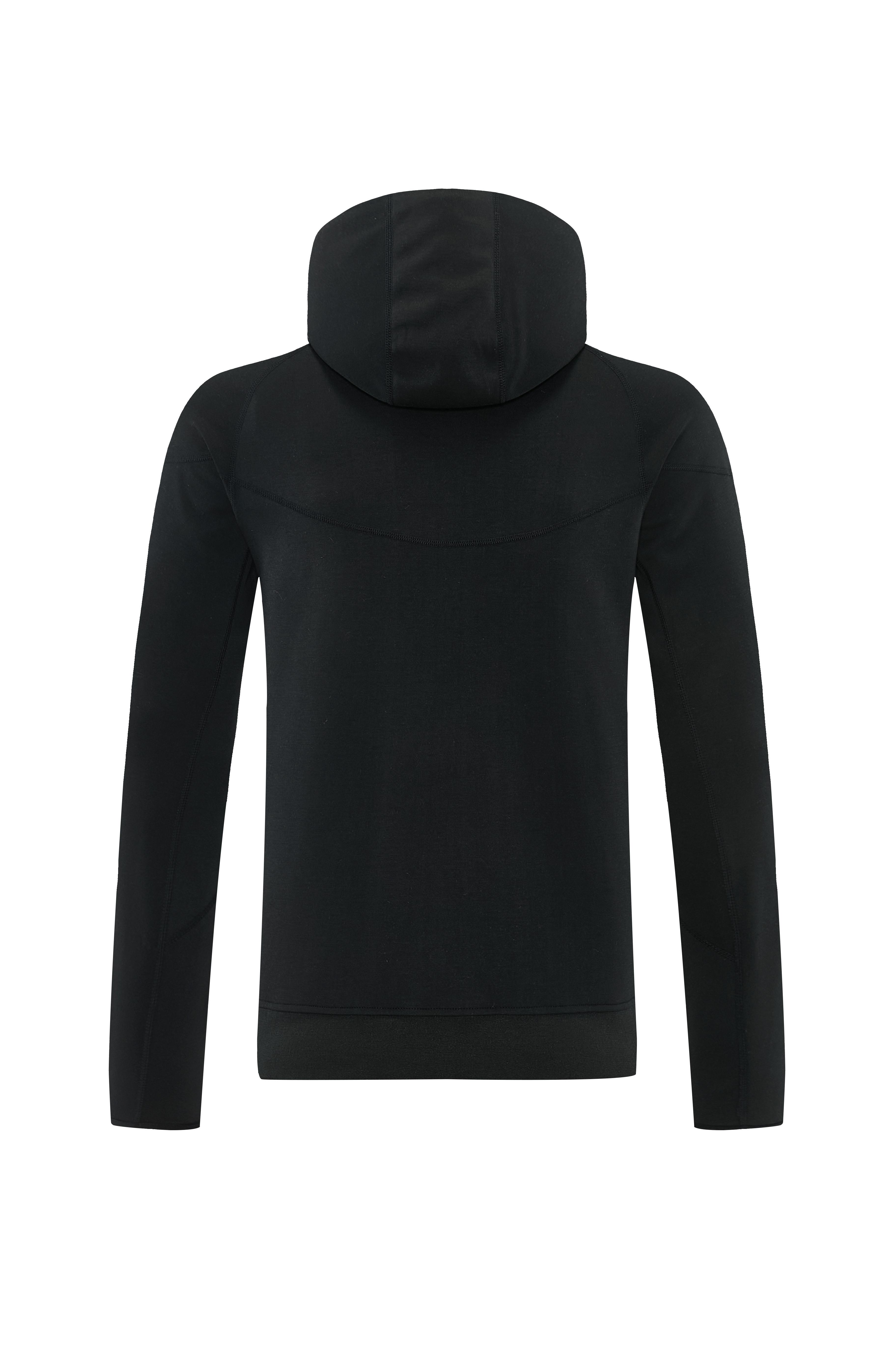 25/26 Chelsea Black Full Zipper Hoodie Windbreaker + Long Pants