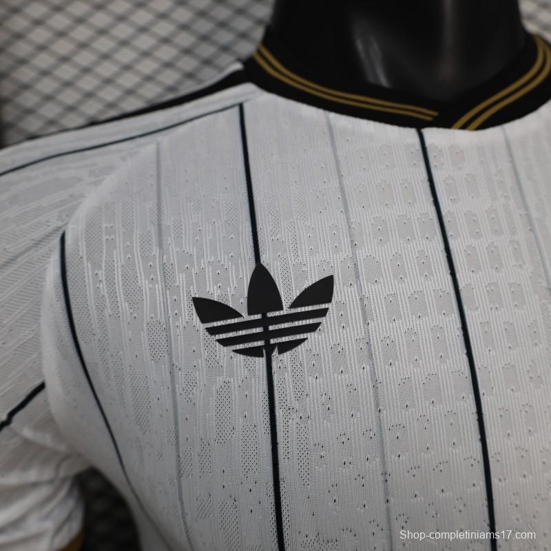 2026 Player Version Japan White with Black Pinstripes Jersey