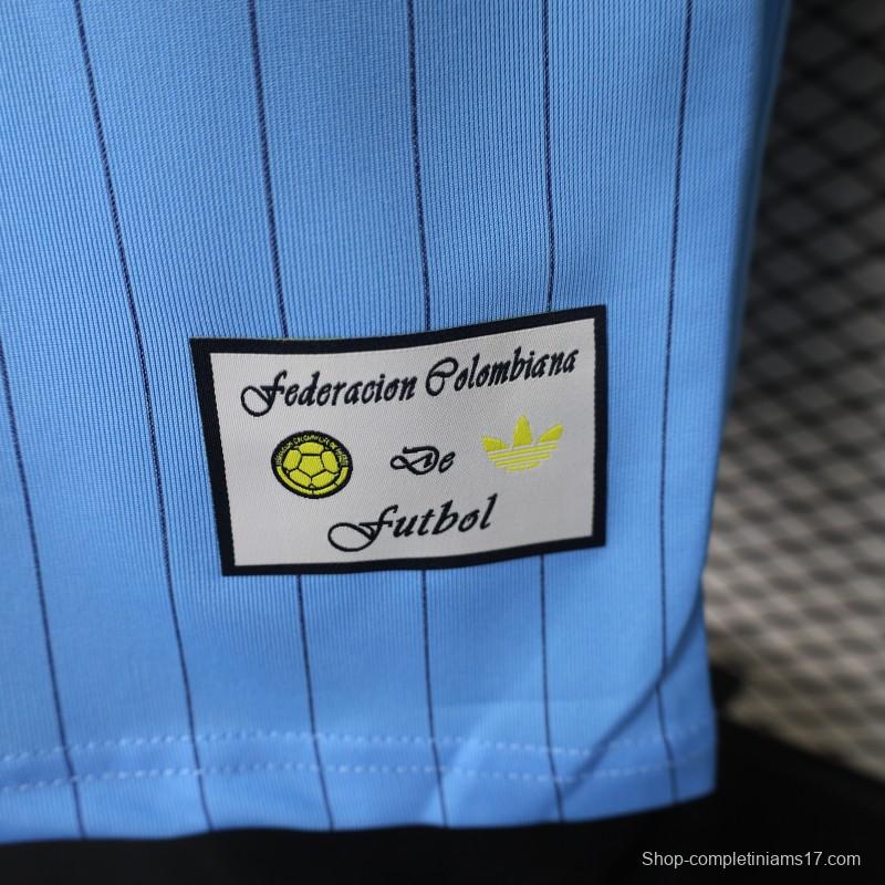 Player Version 2026 Colombia Blue Terrace Icons Jersey