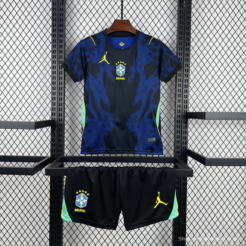 2026 Kids Brazil World Cup Away Kit