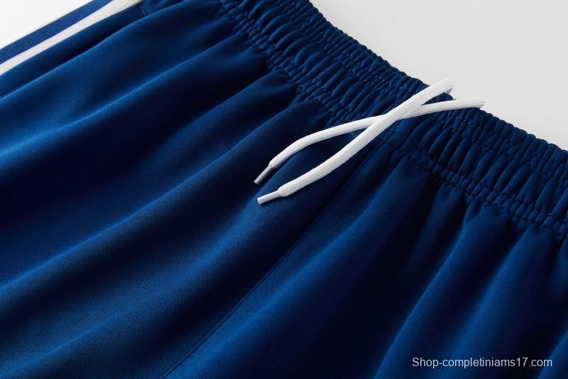 2026  Adidas Royal Blue Full Zipper Jacket + Long Pants