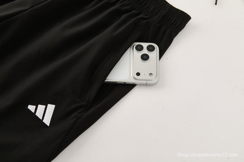 26/27 Liverpool Green Full Zipper Hooded Jacket Tracksuit + Black Long Pants