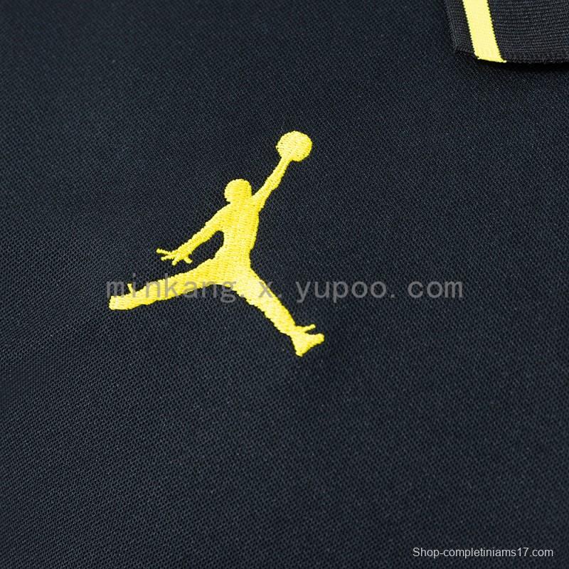 2026 Brazil Polo Black Jersey