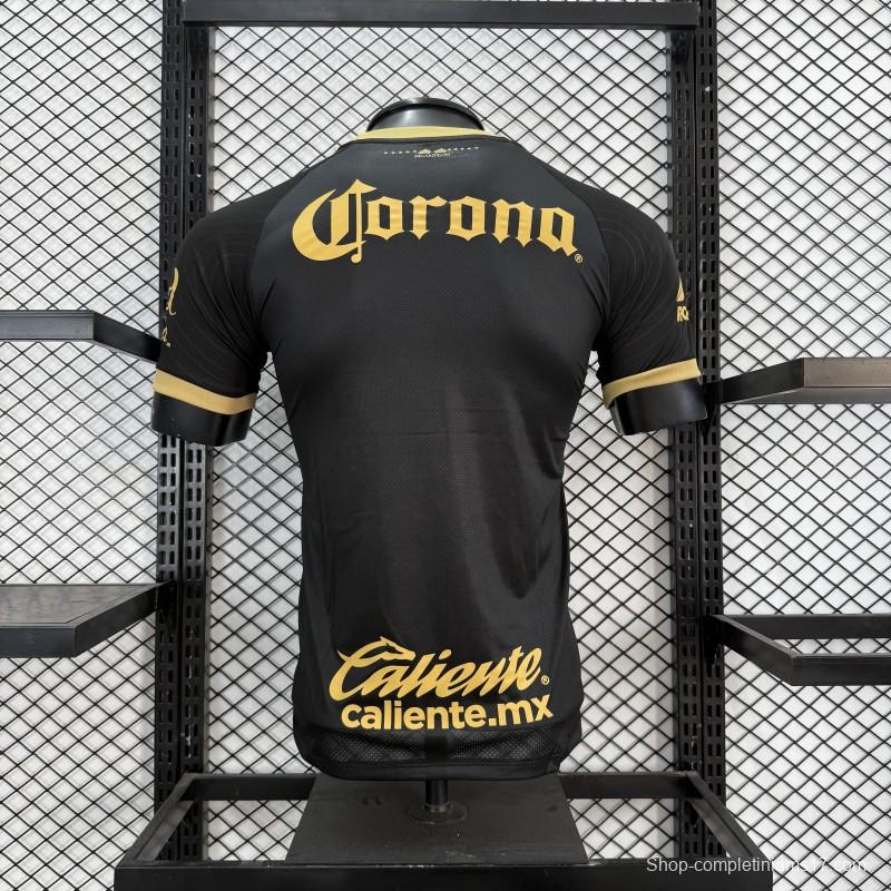 Player Version 26/27 Deportivo Toluca FC New Balance Away Black Gold Jersey