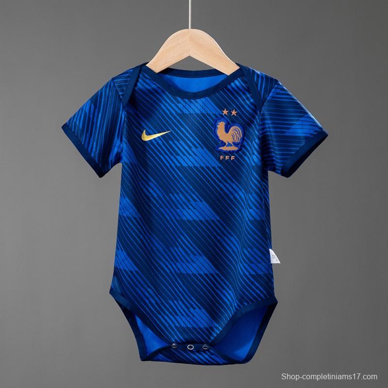 26/27 France Baby Home Jersey 9/12